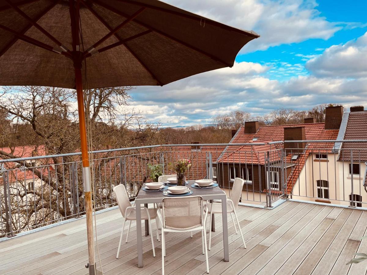 Jugendstil-Altbauwohnung Mit Dachterrasse Direkt An Der Karlsaue คาสเซล ภายนอก รูปภาพ